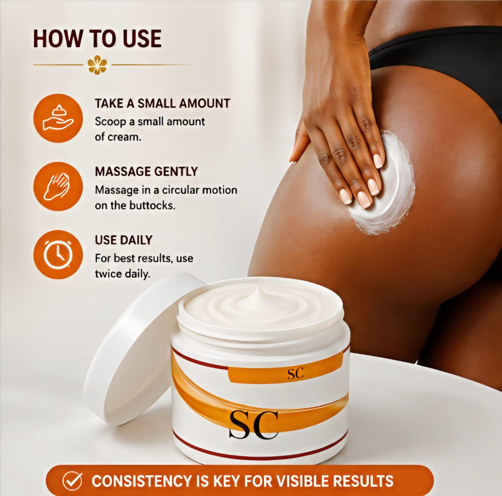 Steph Chick SC Firming Body Cream - Premium Skin Care Cream
