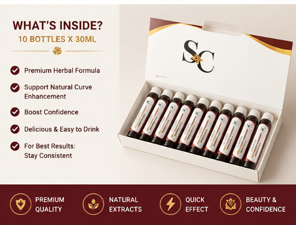Steph Chic Herbal Wellness Drink - 10 x 30ml Bottles
