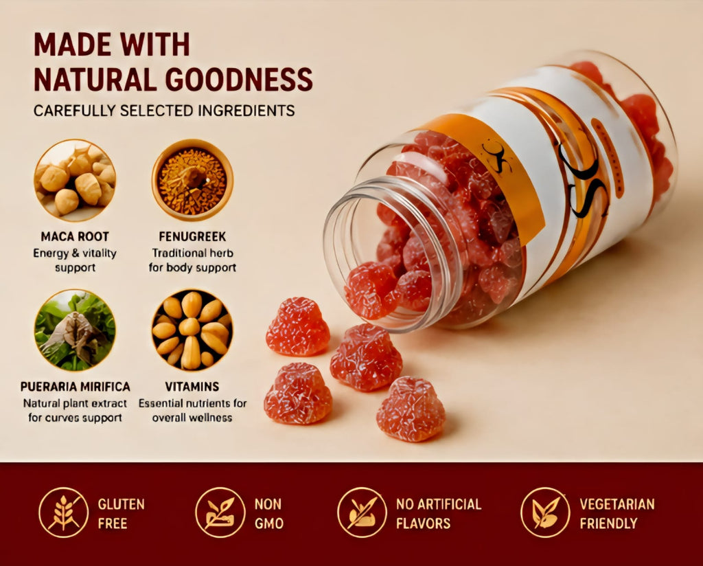 Steph Chick SC Premium Herbal Gummies Daily Wellness Supplement