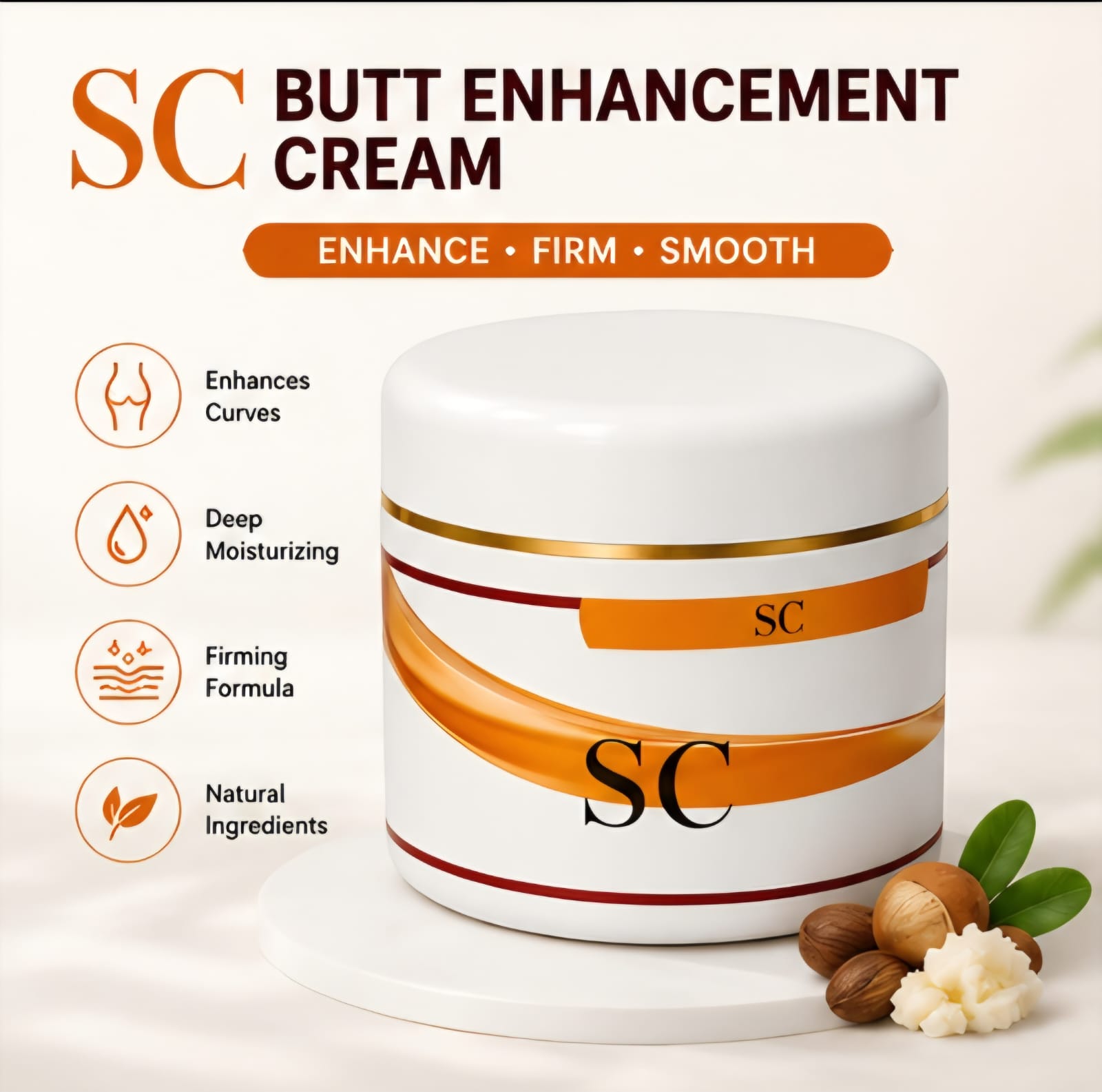 Steph Chick SC Firming Body Cream - Premium Skin Care Cream